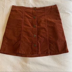 Joie corduroy skirt